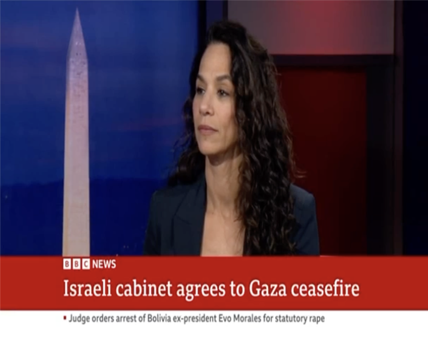 Jadaliyya Co-Editor, Noura Erakat, Addresses Ceasefire Agreement on BBC