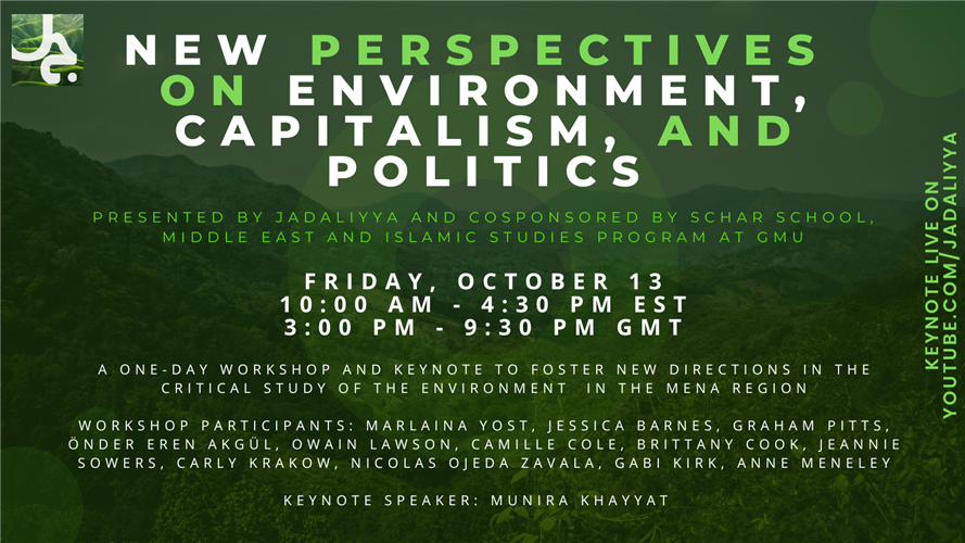 Environment Page Workshop: New Perspectives on Environment, Capitalism ...